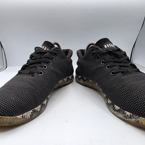 NoBull Outwork Mens Size 10 Black Training Shoes Gym Work Casual Cross Fit - Picture 2 of 14